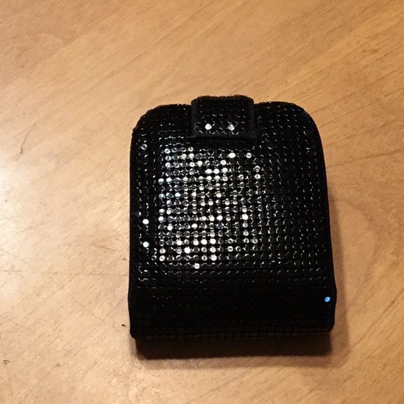 Lipstick Case- adorable black beaded with mirror. Great for a night out! - Picture 2 of 4